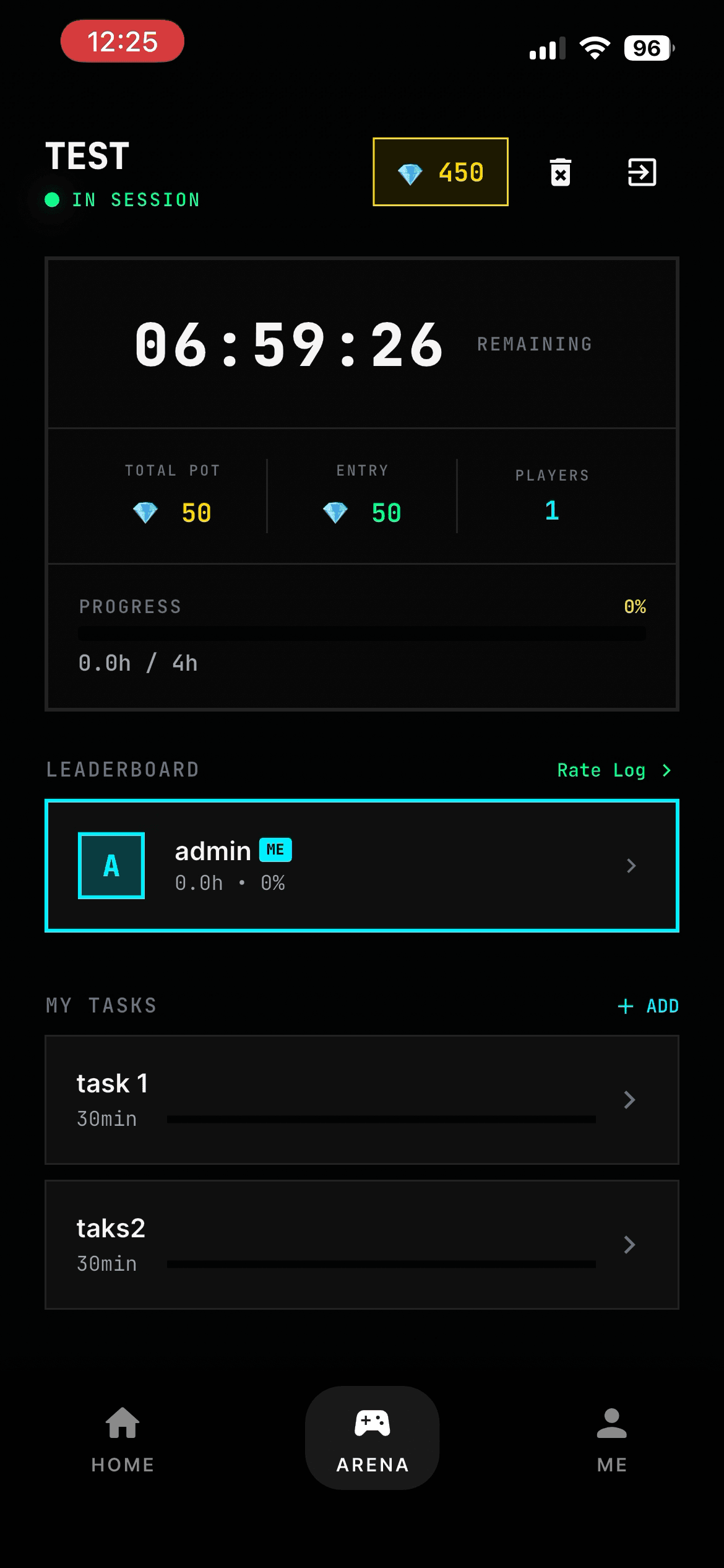 Ticker app